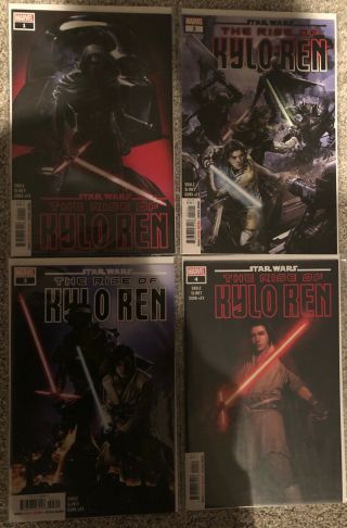 The Rise Of Kylo Ren Nm 1st Print 1 - 4 Complete Series Full Run Star Wars