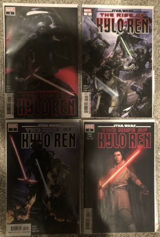 The Rise of Kylo Ren NM 1st Print 1 - 4 Complete Series Full Run Star Wars 2