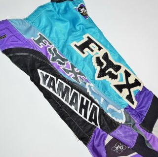 Vintage 1995 Fox Racing Team Yamaha 360 Motocross Supercross Pants 36 - Axo Jt