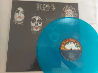 Kiss S/t Debut Blue Coloured Vinyl Lp