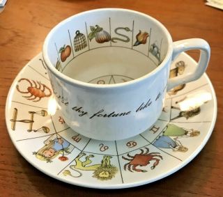 The Taltos Fortune Telling Teacup Set By Jon Anton Ironstone Cup & Saucer