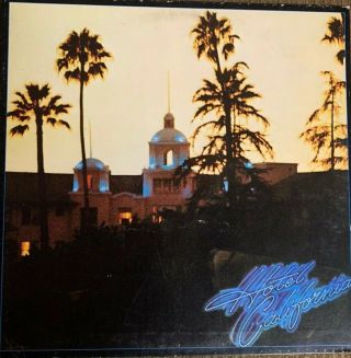 The Eagles Hotel California Lp 1976 Asylum Records Vg Vg Gatefold 6e - 103