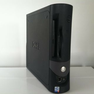 Dell Sff Computer Pentium 4 2.  4ghz 40gb Cd - R Win 98 / Dos Gaming Cnc Vintage