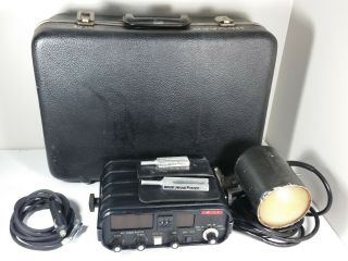 Vintage Decatur Electronics Mv715 Radar Gun Case And 2 Tuning Forks Powers On