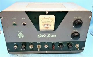 Vintage Wrl Globe Scout Model 66 Ham Radio Transmitter
