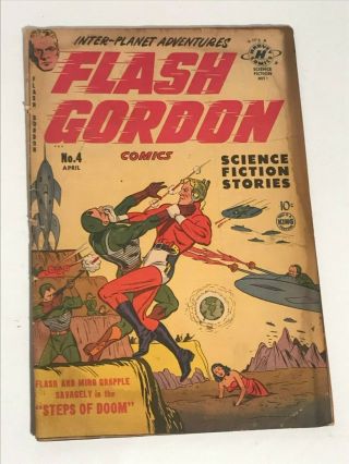 Flash Gordon 4 Harvey Comics 1951 Gd,