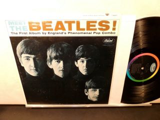 The Beatles: Meet The Beatles (vg - Capitol T - 2047 Mono Riaa - 3)