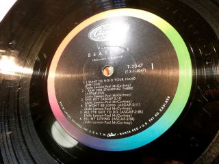 The Beatles: Meet The Beatles (VG - Capitol T - 2047 Mono RIAA - 3) 3