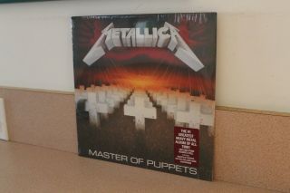 Metallica Master Of Puppets & 12 " Vinyl Lp Blackened Recordings