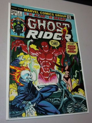 Ghost Rider 2 1st Full Appearance Of Son Of Satan Damian Hellstrom Great Key