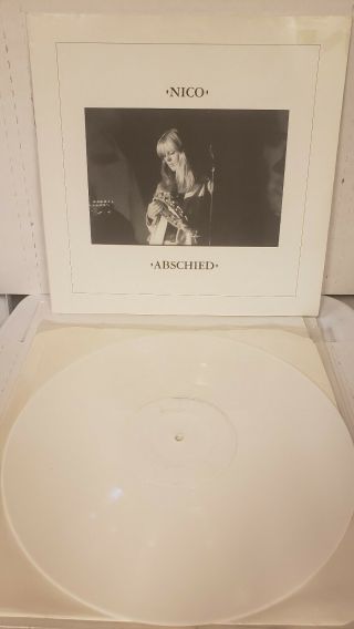 Nico Abschied Limited Press 312/500 Lp Nm /vg,  - Avantgarde Velvet Underground
