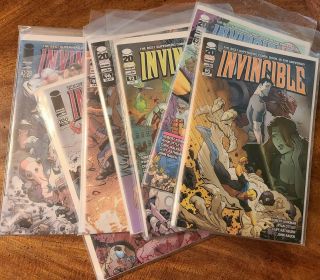 Invincible Issues 90,  91,  92,  93,  94,  96,  97,  98,  99,  100,  101,  102 Kirkman Image Comics