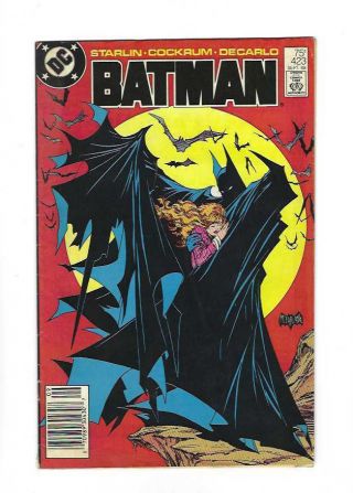 Batman 423 Todd Mcfarlane Cover Art,  Newsstand 7.  0 Fn/vf,  1988 Dc