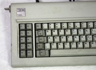 Vintage IBM Model F XT 83 Key Clicky Keyboard for PC XT 5160 Personal Computer 3