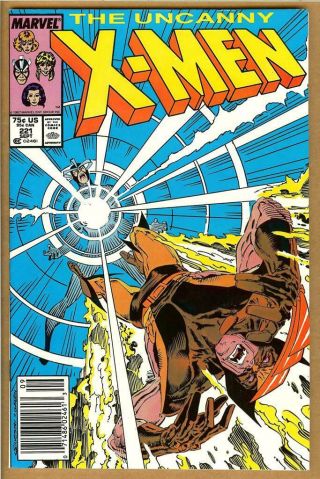 Uncanny X - Men 221 9.  0/9.  2 Newsstand 1st Full Appearance Mr Sinister
