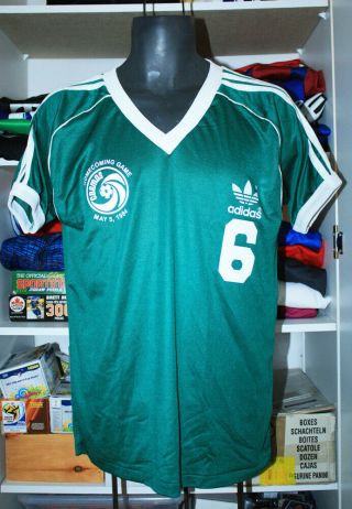 Vtg Adidas York Cosmos 1984 Nasl Soccer Jersey Football Shirt Beckenbauer 6