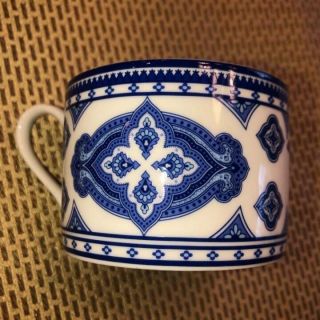 Vera Bradley Andrea By Sadek Tea Cup Cup Only Nantucket Blue Print