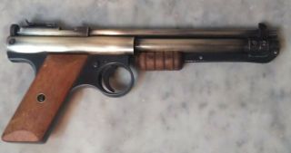 Vintage Benjamin Franklin Model 112 Pump Pellet Air Target Pistol