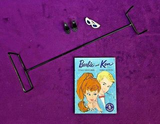 SWEET 5 Vintage Barbie Blond PONYTAIL SS Bklt Glasses Std Repr Box NO Green BIN 3