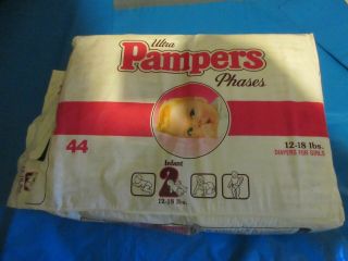 Vintage Pampers Diapers For Girls From 90 
