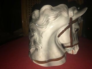 Samson import co.  Vintage Horse head vase 2
