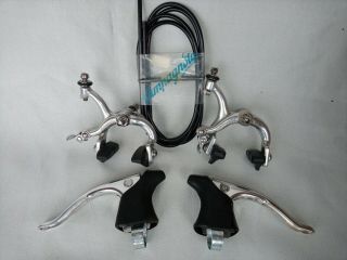 Campagnolo Vintage Brake Set Near - Calipers,  Levers,  Cable House