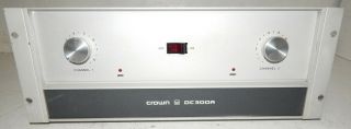 Crown Dc - 300 Vintage Stereo Power Amplifier