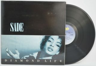 Sade - Diamond Life - 1984 German Press Gema Vinyl Record Lp Nm M -