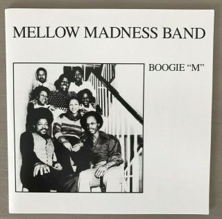 Mellow Madness Band - Boogie M/i See It - 45 Rare Reissue Modern;northern Soul