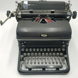 Antique 1938 Vintage Royal Touch Control Kmm - 2280548 Typewriter