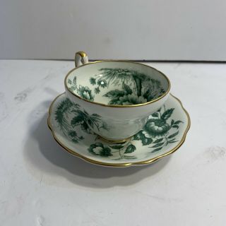 Peony 1850 Eb Foley Bone China Made In England 2985 Tea Cup Plate