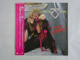 Twisted Sister Stay Hungry Atlantic P - 11492 Japan Vinyl Lp Obi