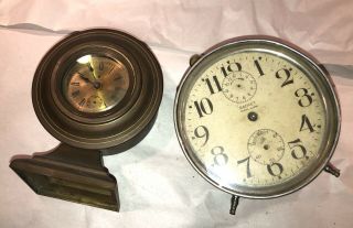 Antique Ansonia Alarm/novelty Clocks