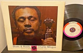 Rare Charlie Mingus Blues & Roots 1960 Atlantic Orig Dg Mono Lp Mclean Ervin