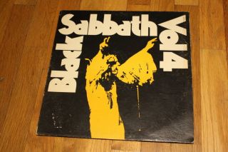 Black Sabbath Lp “vol.  4” Warner Bros Bs 2602 Orig Green Label