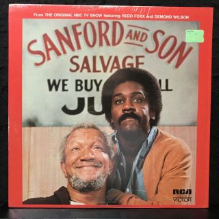 Tv Ost Lp Sanford And Son Quincy Jones Redd Foxx 1972 Rca Orig Press Nm Shrink