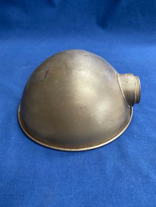 Vintage Antique Miller Brass Parabolic Lamp Shade Lamp Part