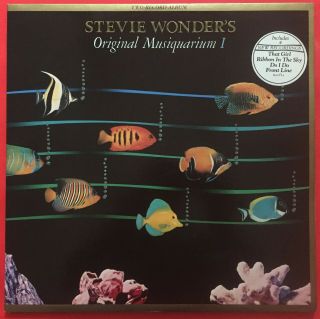 Stevie Wonder Musiquarium 1 2lp Set With Gatefold 1982