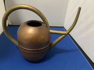Antique CHASE & Art Deco Copper,  Brass “WATERING CAN“ 2