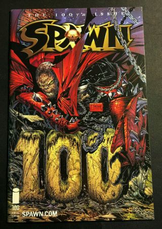 Spawn 100 Variant Todd Mcfarlane Low Print Run Volume 1 Vf/nm,  2000 Haunt