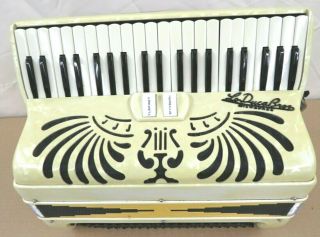 Vintage Lo Duca Bros Accordion - Mother Of Pearl - Made In Italy