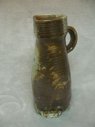 Antique Early German Salt Glazed Stoneware Jug - Siegburg - C.  1450 - Kiln Misfire