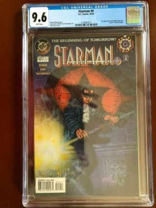 Starman 0,  October 1994,  Dc Comics,  Cgc Grade 9.  6 Nm,