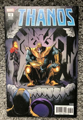 Thanos 13 2nd Print (2016) 1st App Cosmic Ghost Rider Nm