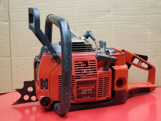 JONSEREDS 2077 TURBO 76cc VINTAGE COLLECTOR CHAINSAW 1990 TURNS 89WS3 2