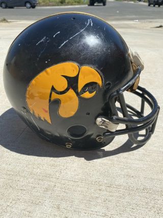 Vintage Throwback Riddell Kra - Lite - 8 Suspension Football Helmet Iowa Hawkeyes
