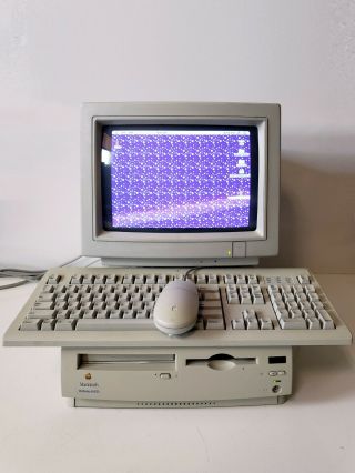 Collectible Vintage Personal Apple Computer Set Macintosh Performa 631cd