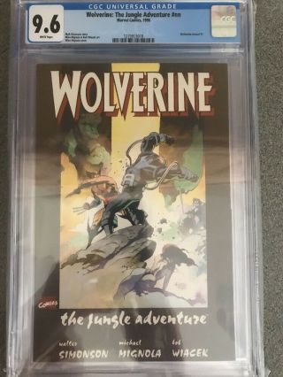 Wolverine Jungle Adventure Nn (1990) Cgc Graded 9.  0 Walt Simonson Mike Mignola
