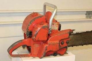 Vintage Homelite 600d 18 " Chainsaw Runs Collectable