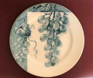 Gainsboro Dinner Plate By Brown,  Westhead & Moore (grapes Design)
